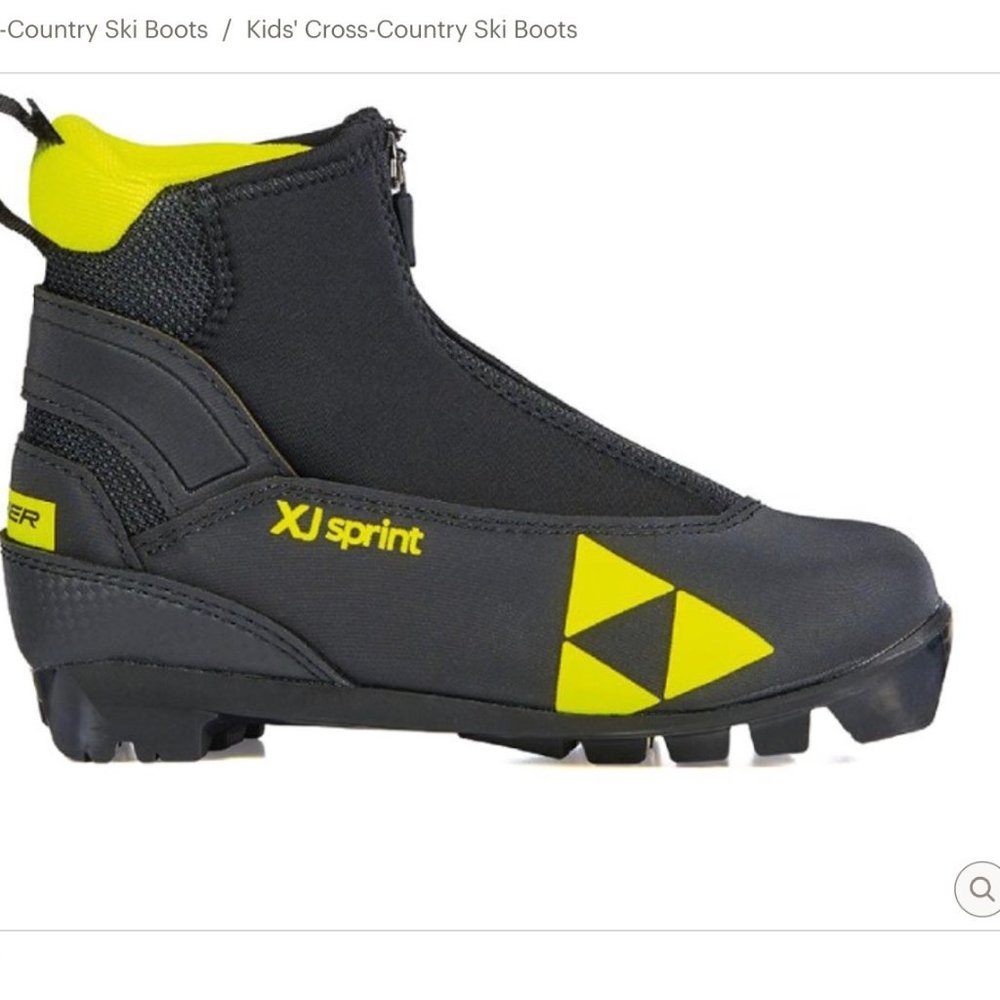 Fischer XJ Sprint Junior - Kid Size 4 and 5
